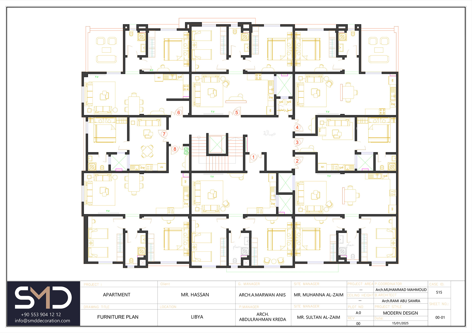 Modern Hotel | Façade Design & Execution Drawings-21