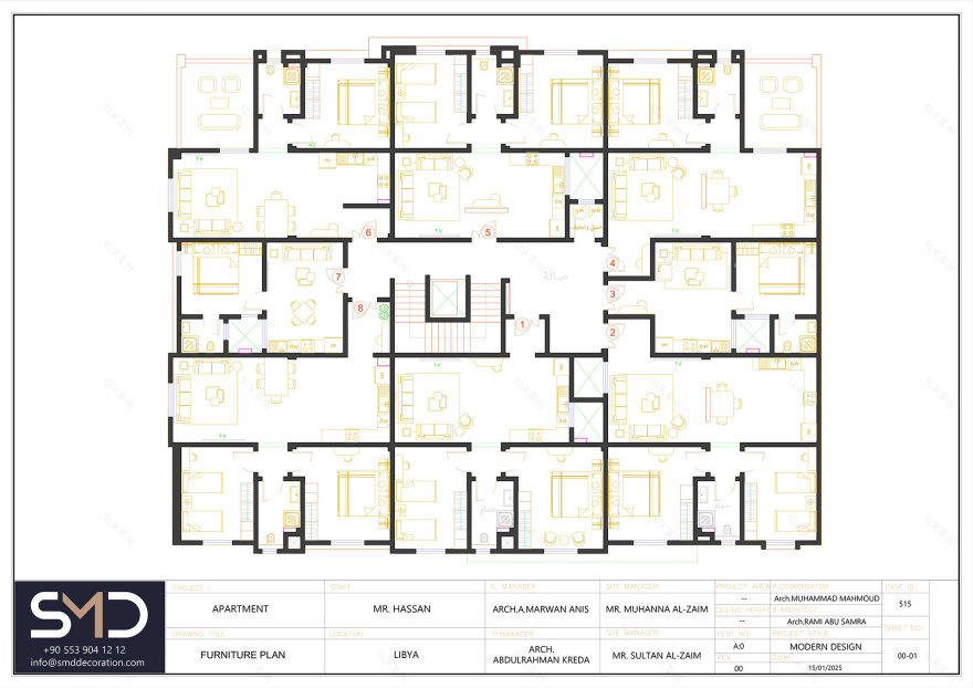 Modern Hotel | Façade Design & Execution Drawings-21