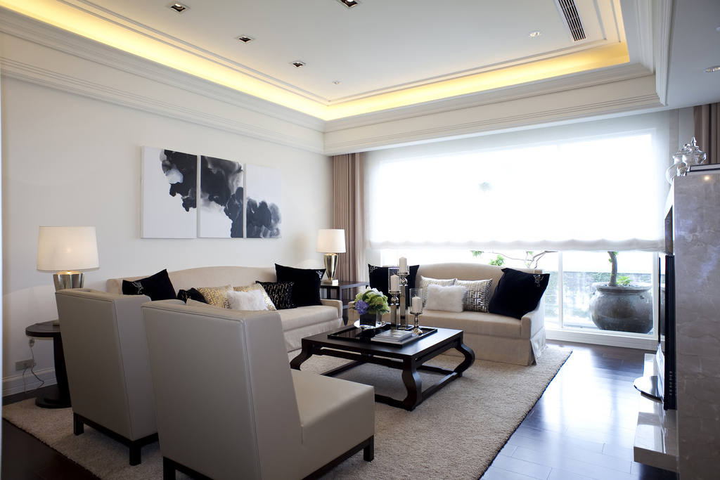 豪华别墅 现代风格摩根设计 景上河样板房-12