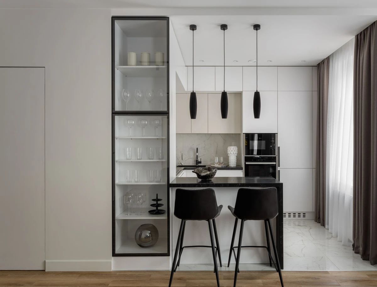 退休夫妇的 78㎡功能空间设计丨arta Loguntsova-20