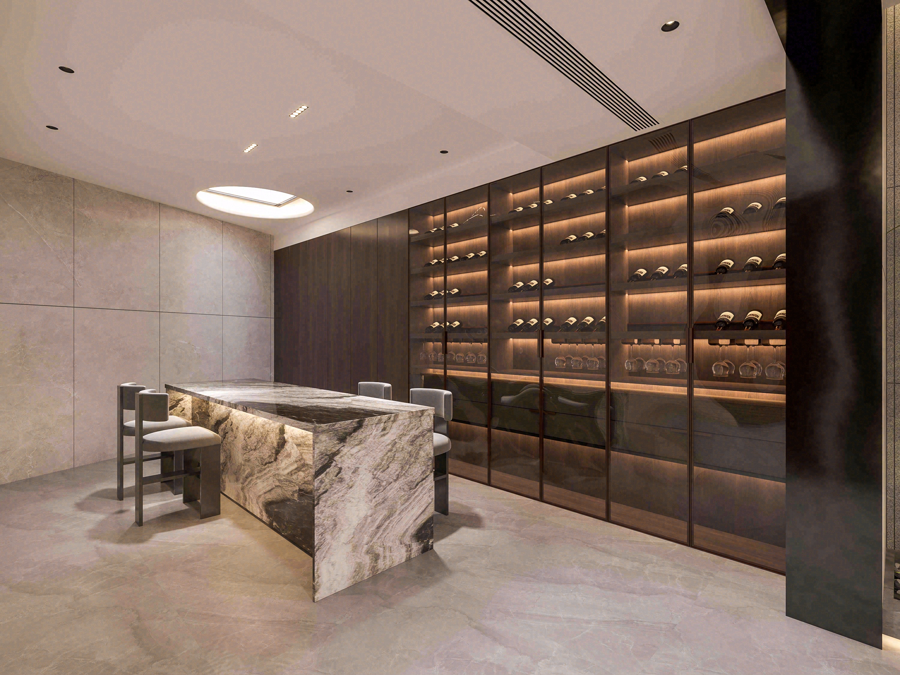 家装-新中式卧室书房-4