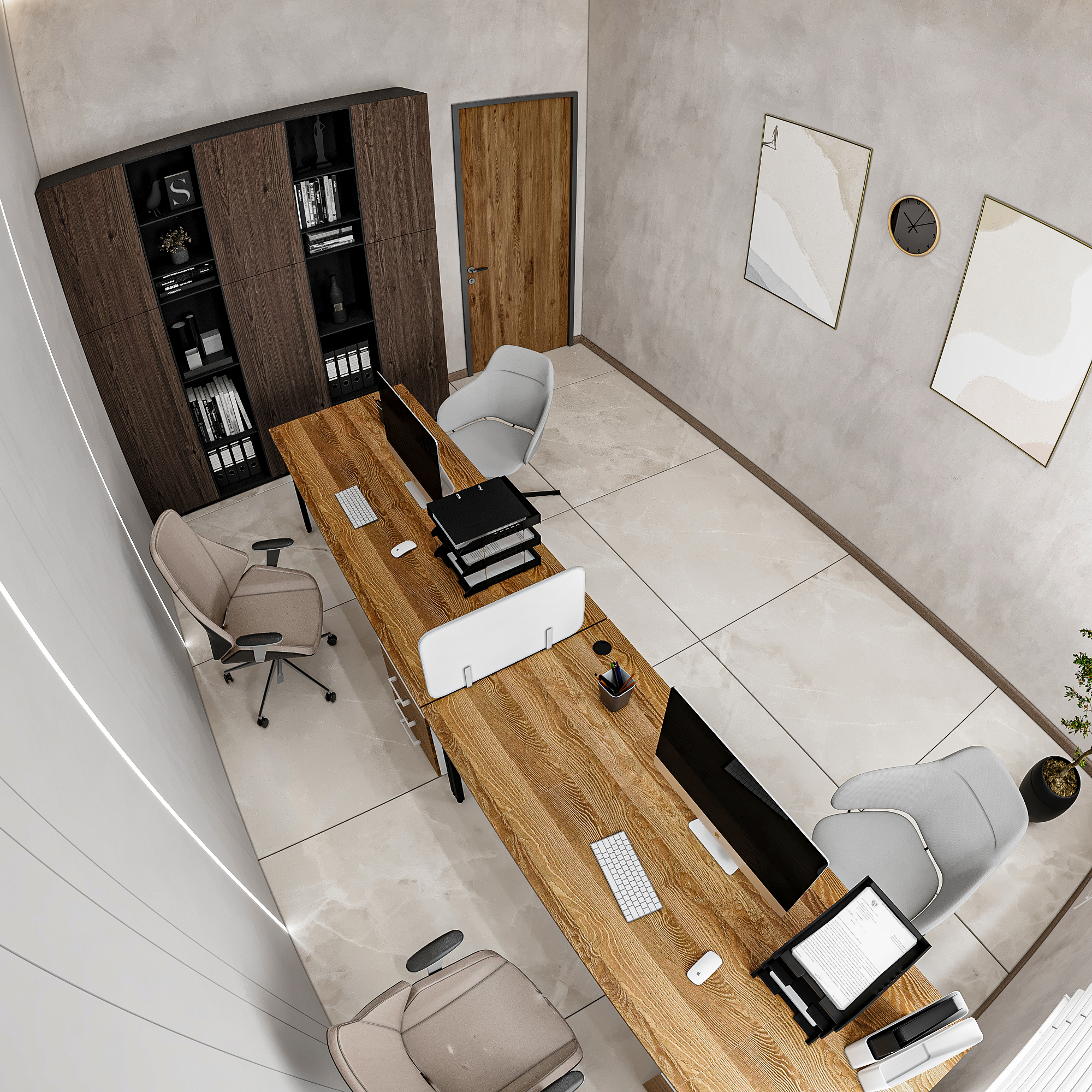 Paint 公司总部低预算设计丨沙特阿拉伯利雅得-55