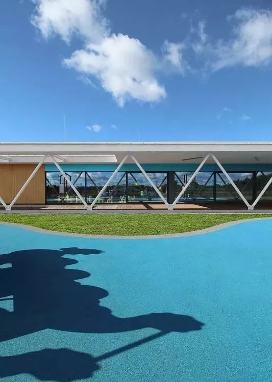 建筑 | 酷！幼儿园H形布局，设计两个庭院-14