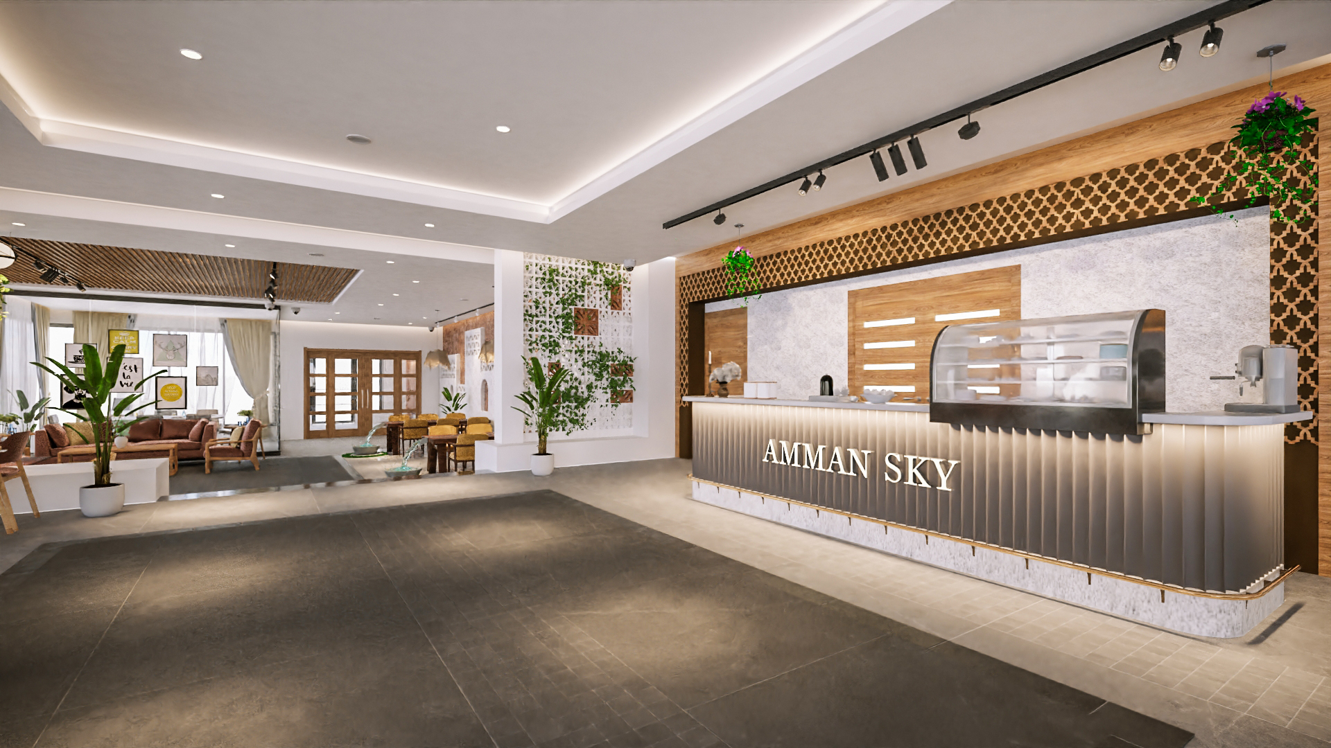 Amman Sky Restaurant 室内设计丨约旦安曼丨Ashraf Amer-7