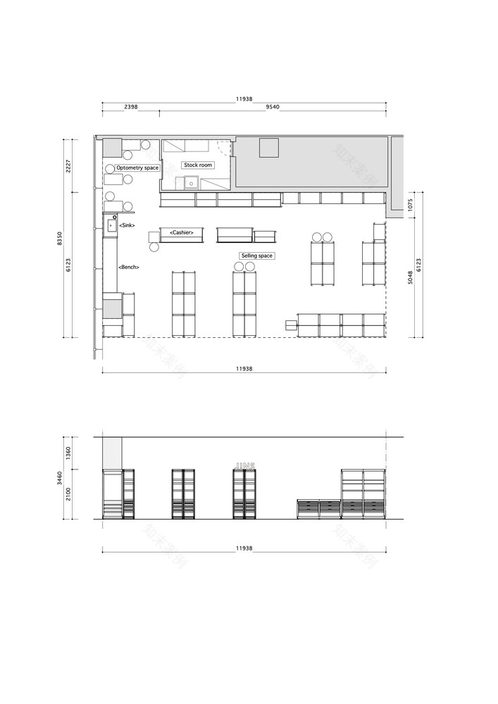 东京 ginza loft 商店的眼镜店设计-30