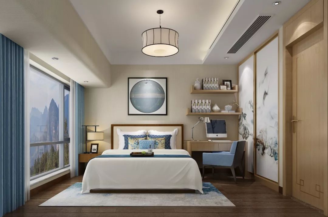 150㎡新中式丨彭飞：大气典雅，所到之处皆是雅韵！-27