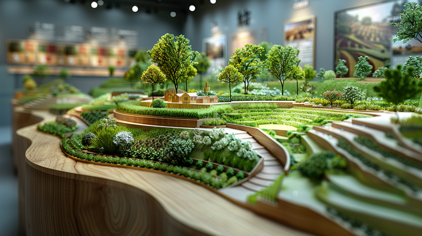 农业展厅微缩场景-5