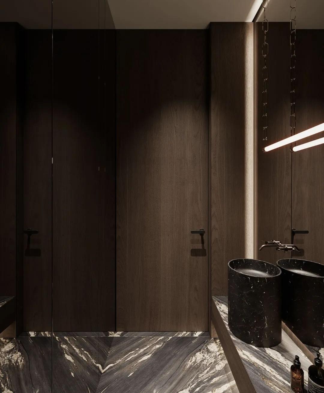 国际软装趋势--900㎡大别墅，豪宅专属永恒大地色-35