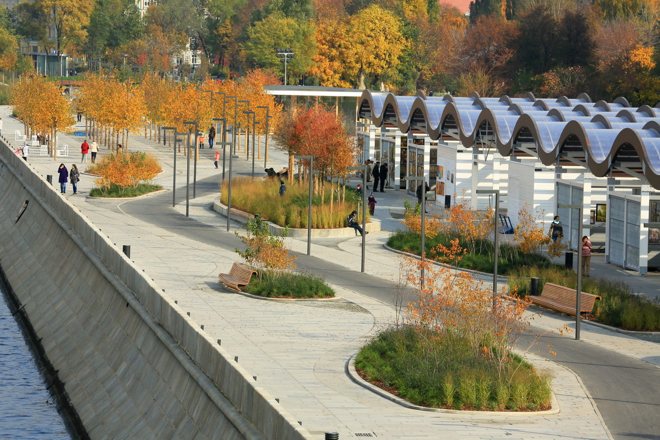 Krymskaya 堤坝景观公园丨俄罗斯莫斯科丨Wowhaus Architecture Bureau-37