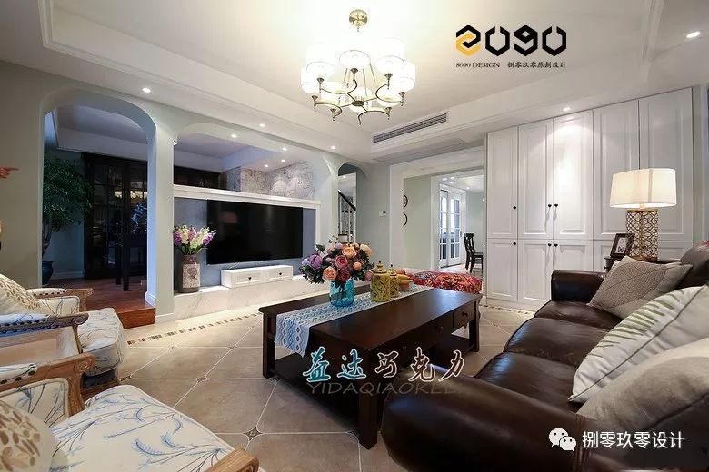 【爱丽丝梦境】260m² 休闲美式-15