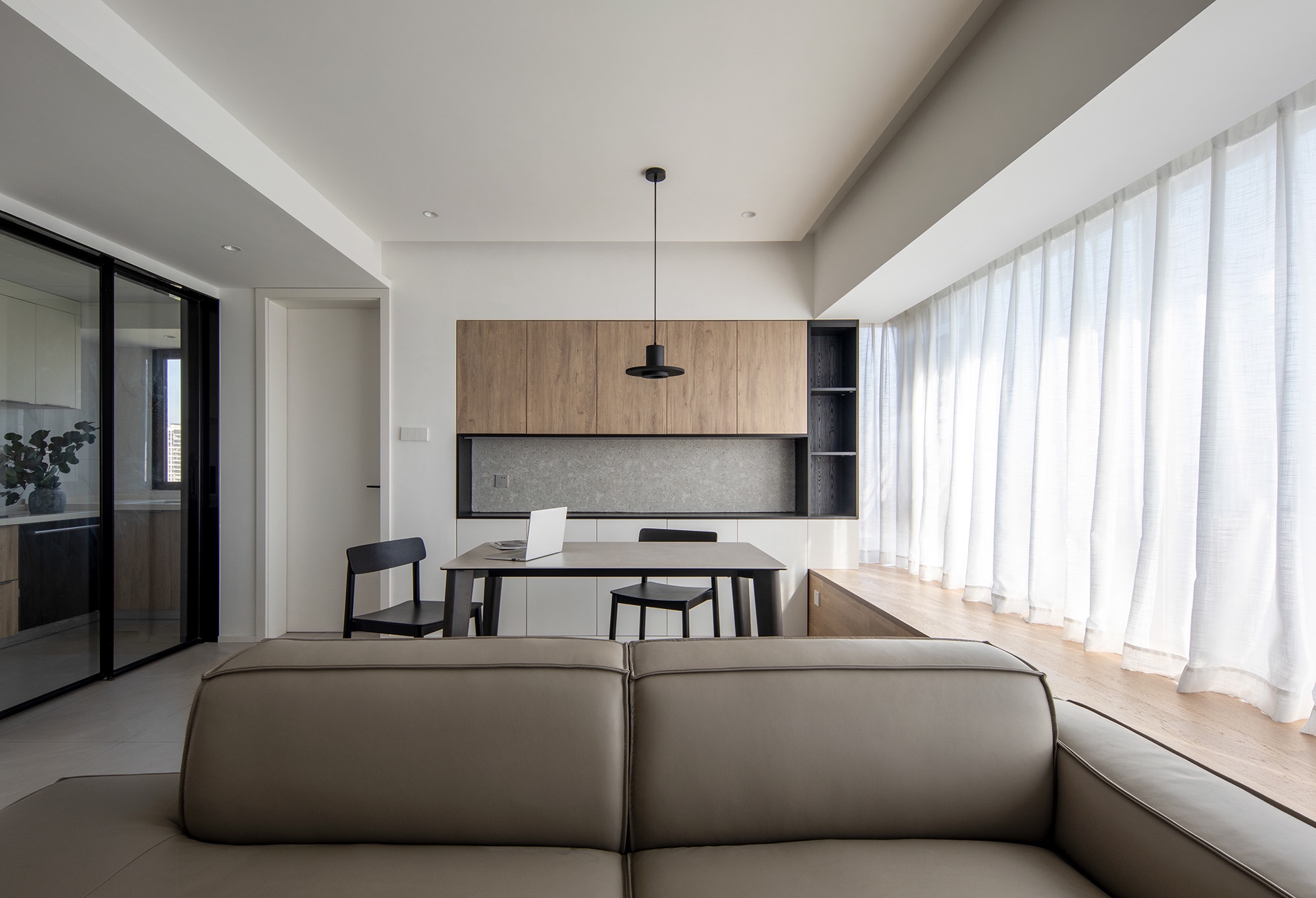 留白住宅丨中国杭州丨尔景空间设计-16