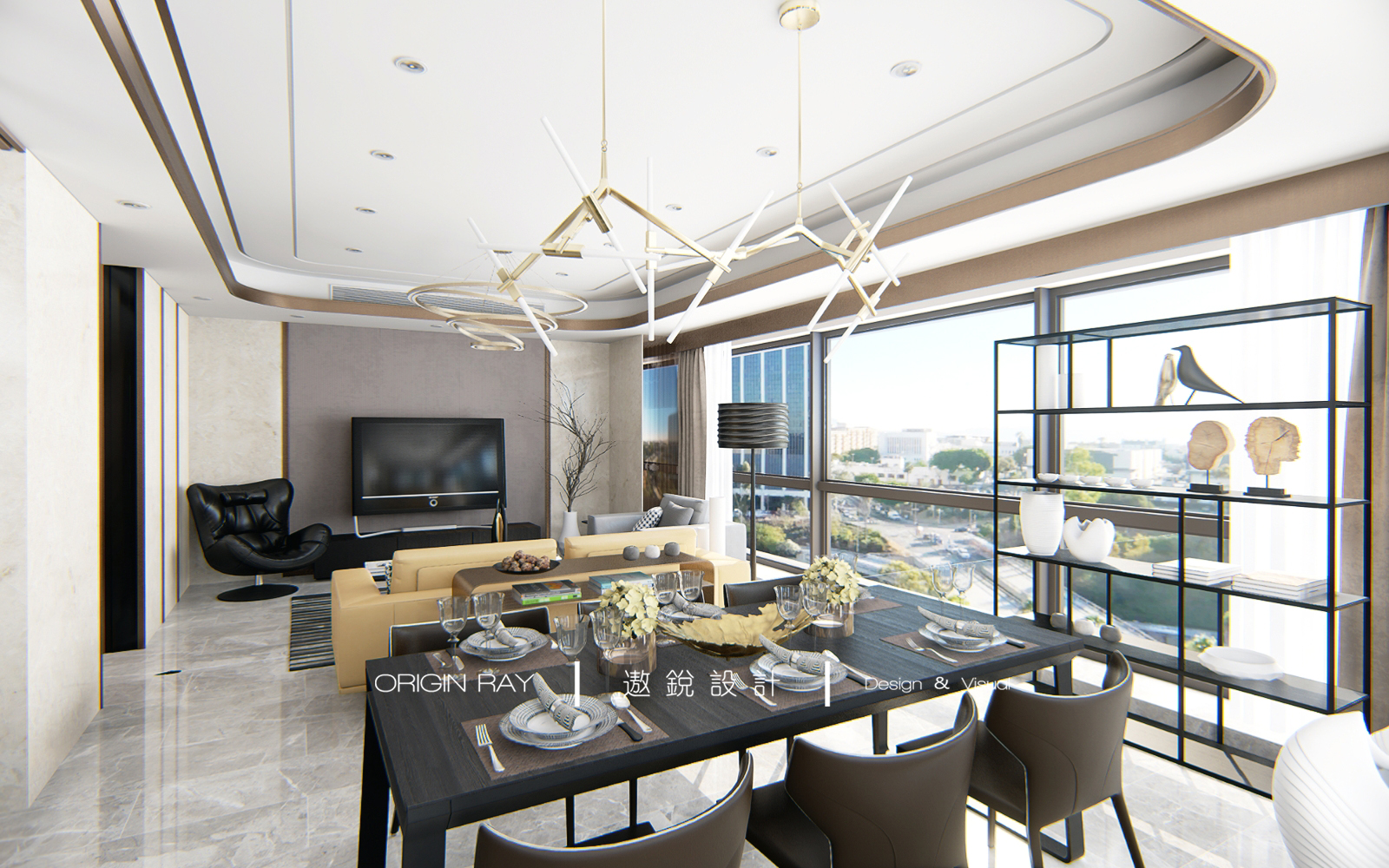 万科翡翠滨江精装设计,梁志天团队打造,UE4 引擎展示软装魅力-20