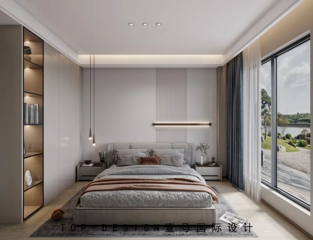 现代极简风家居设计丨壹号国际居奥装饰-26