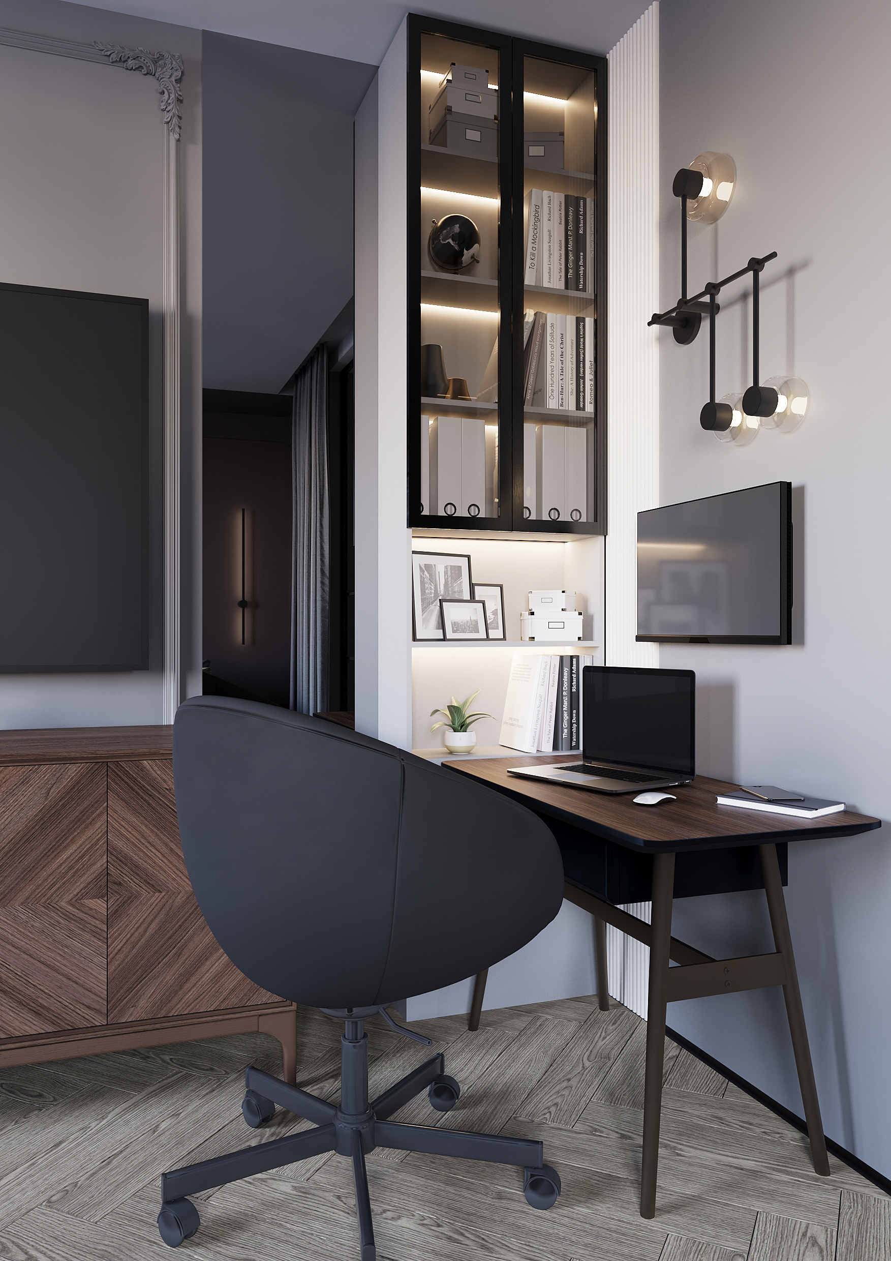 AuezovCity 小区两居室室内设计-46