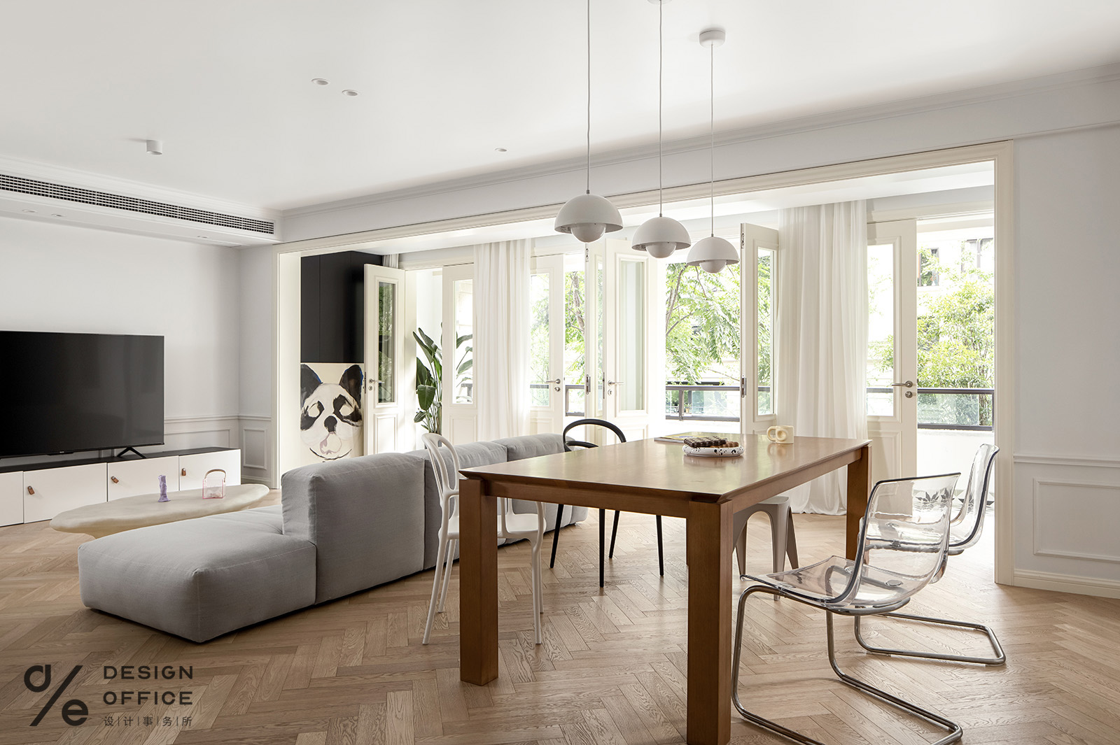 170㎡混搭法式风住宅设计丨DE 设计事务所-26