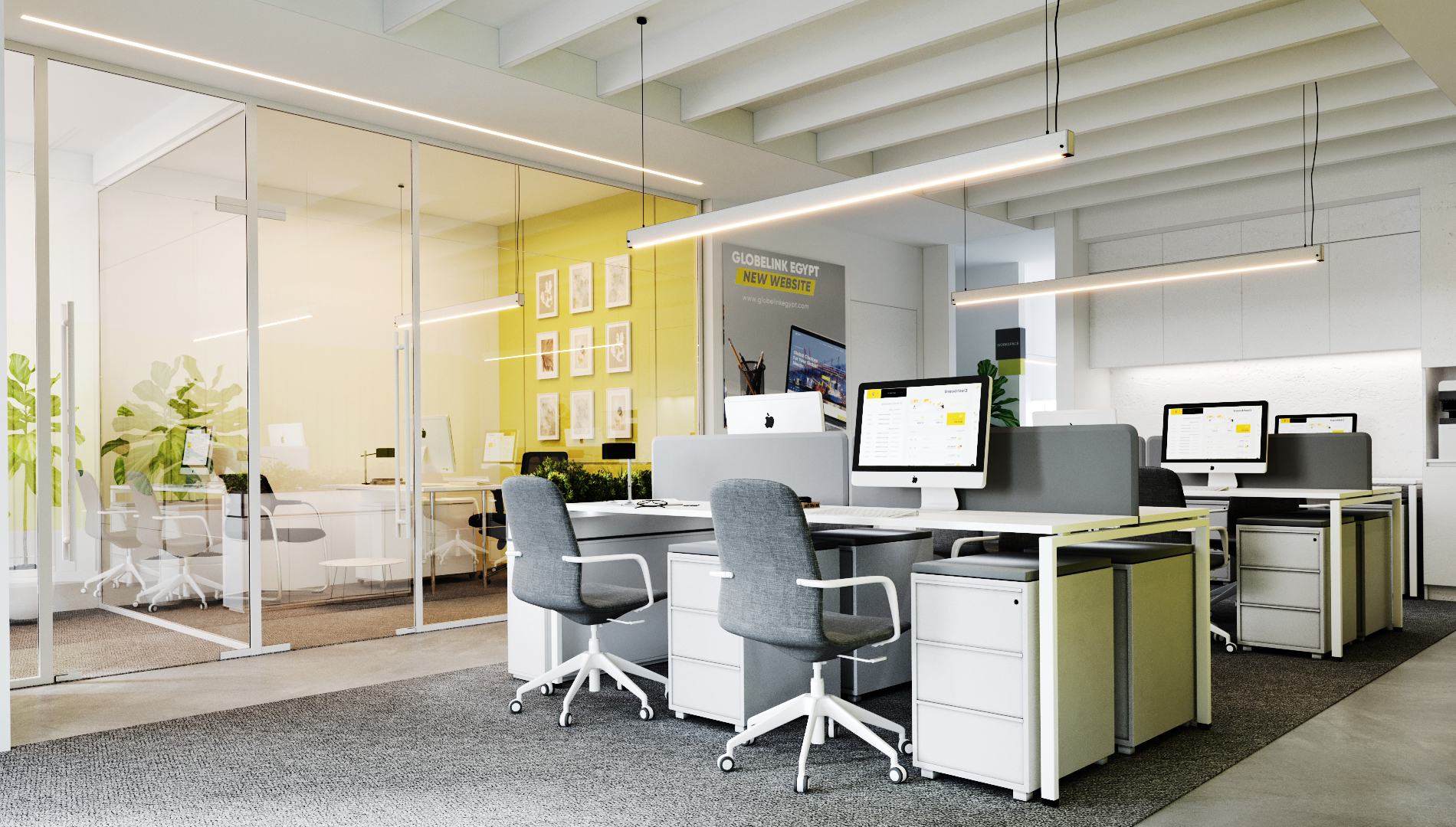 Mesco HQ 办公空间设计丨埃及开罗丨Style architects-6
