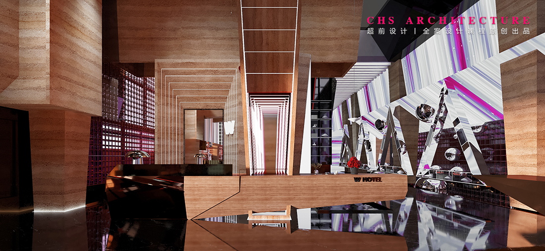 几何时空 · W酒店原创方案设计丨CHS ARCHITECTURE-21