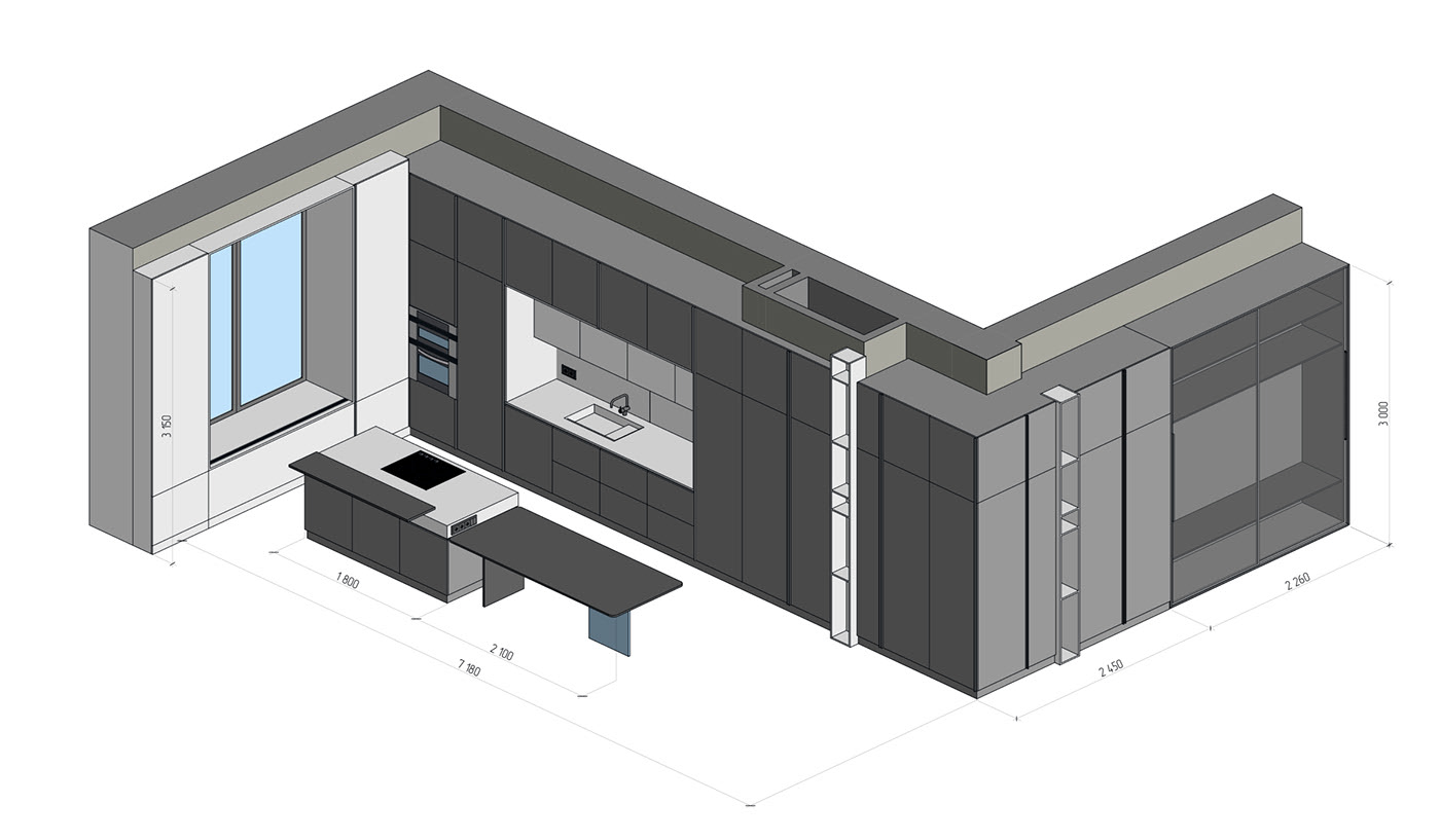 148㎡住宅设计 打造宁静和谐的居住空间-33