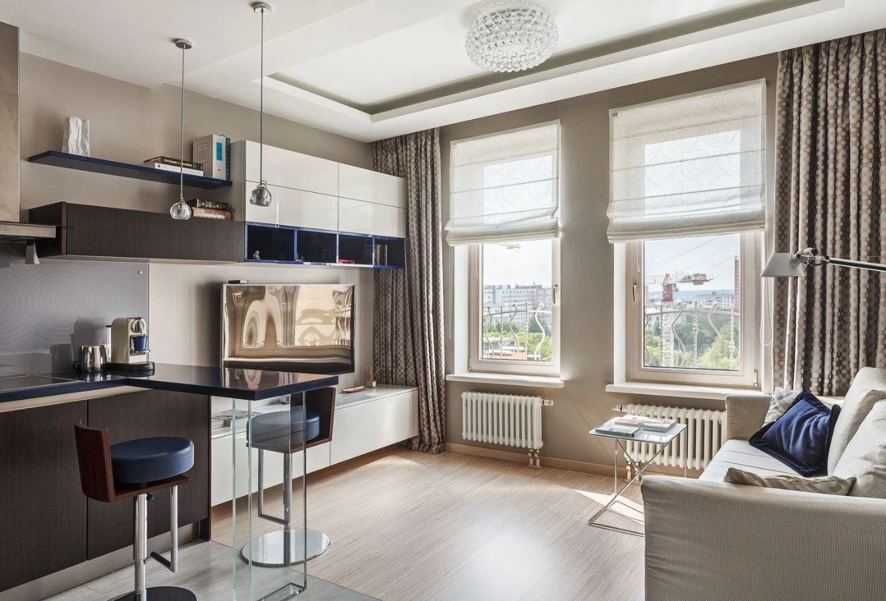 43㎡一居室室内设计-0