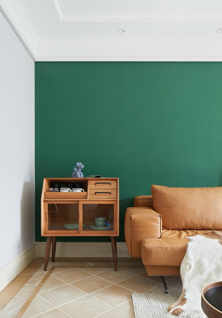 西安领作空间设计 | 复古北欧美宅的精装小改造-2