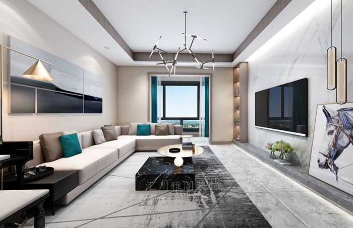 简约风||120㎡打造现代时尚简约空间-20