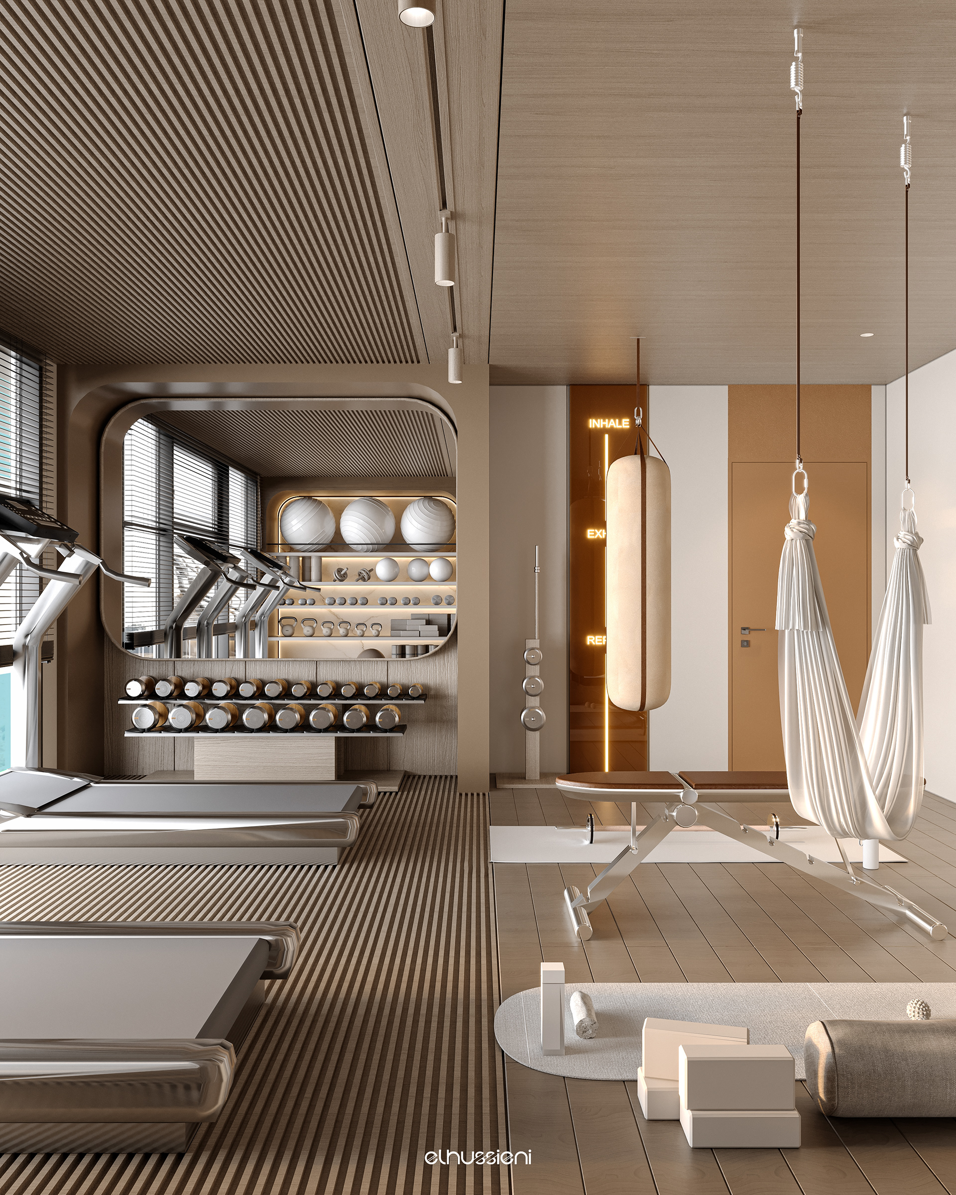 MODERN GYM DESIGN（家庭健身房设计）-13