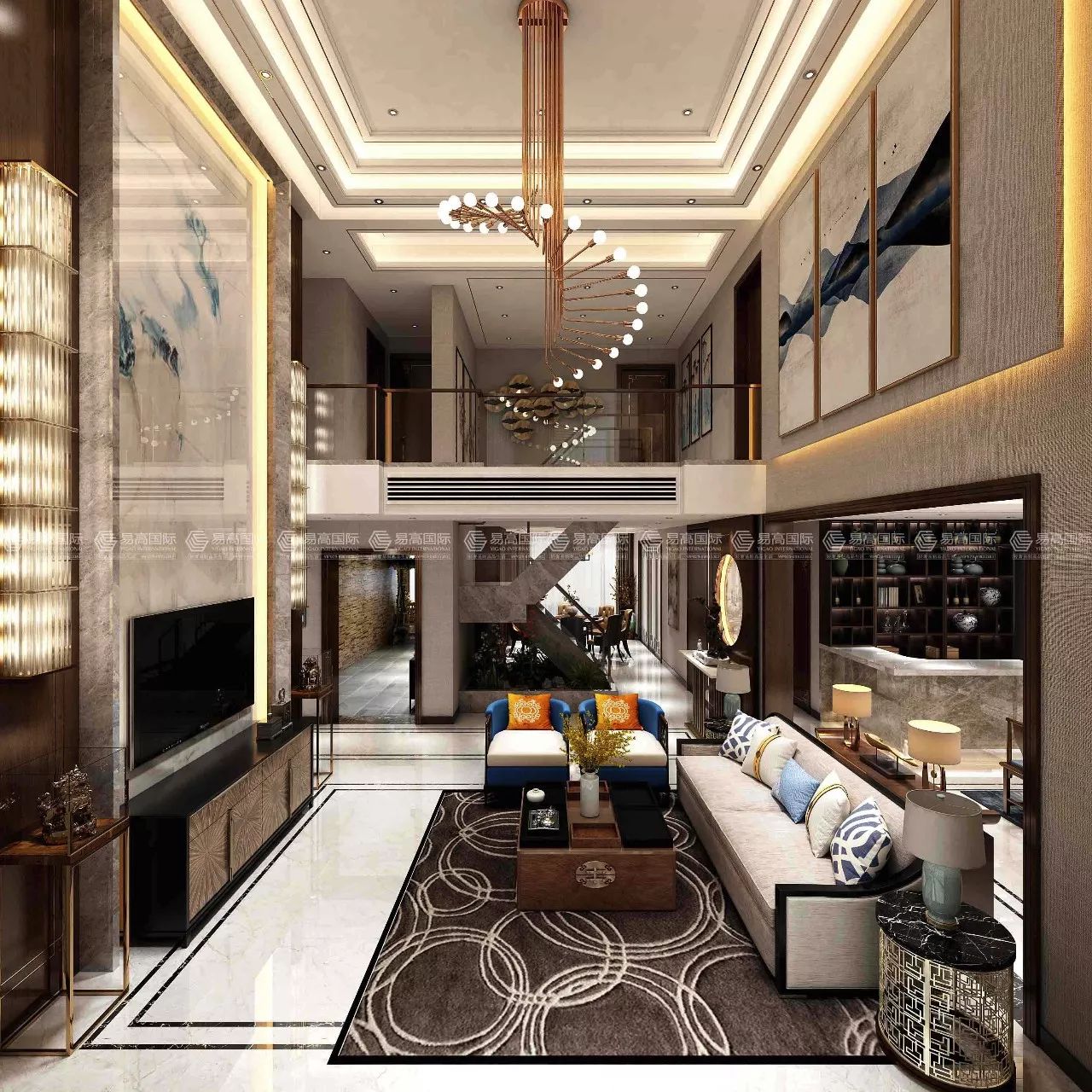 悠然大宅新中式,武登高设计师的绝美之作-38