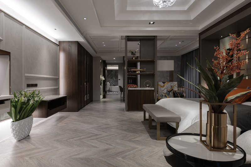 金属元素融入的雍恬雅逸邸设计-10