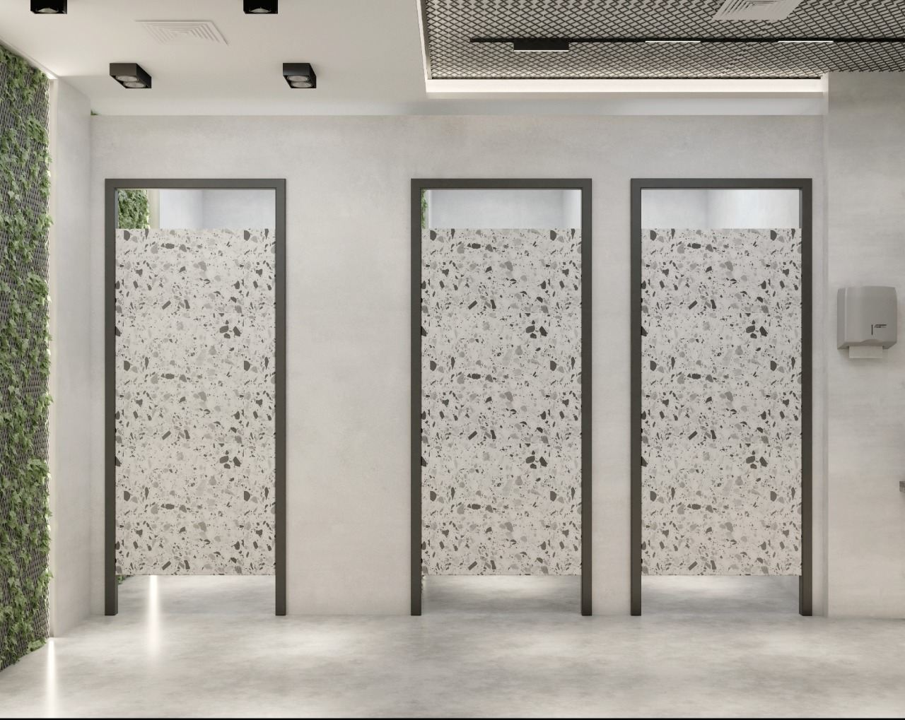 Office toilet industrial-1