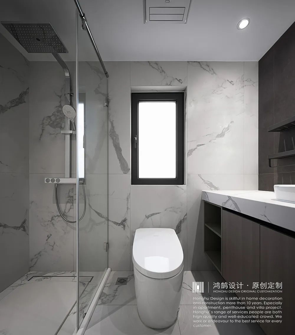 雅居乐棠颂 128㎡现代简约家居丨鸿鹄设计-47