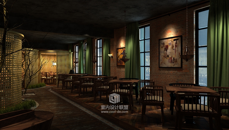 主题餐厅设计-温岭川越主题餐厅设计-15