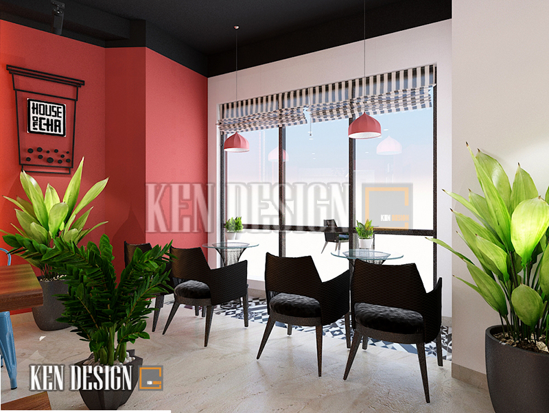 House of Cha Phan Văn Trường奶茶店室内设计丨Kendesign-18