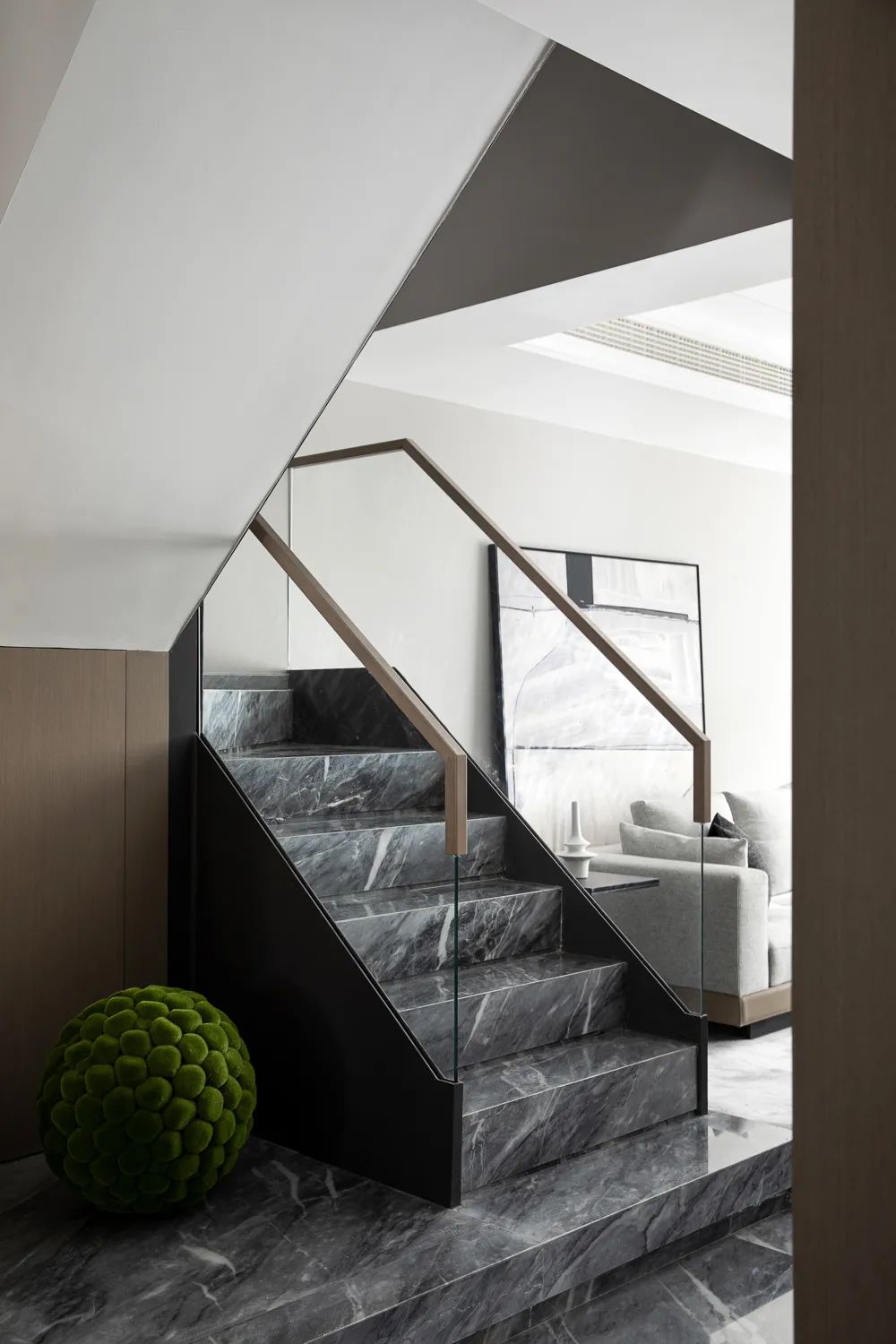 黑白灰的现代简约之家丨中国杭州丨意墅空间设计-31