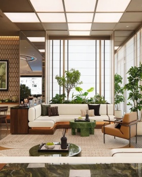 西安经发·白桦林晓700m²销售中心丨中国西安丨深圳共向设计（室内及软装）