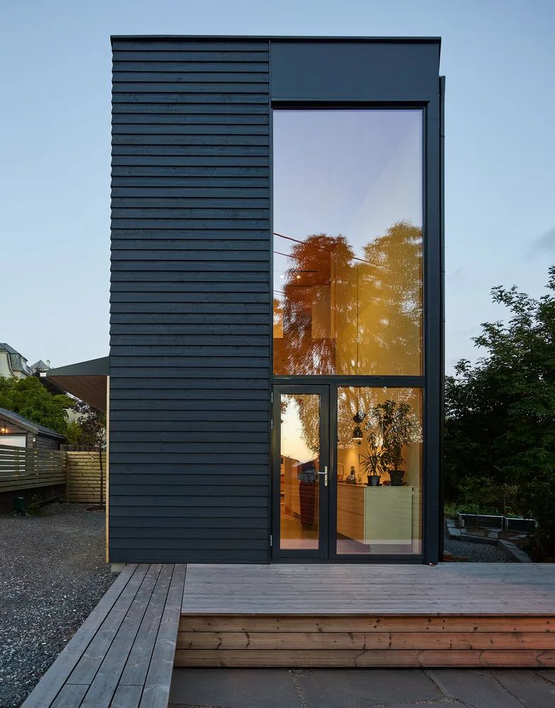 挪威 K 房子 | 小巧空间中的宽敞体验-9