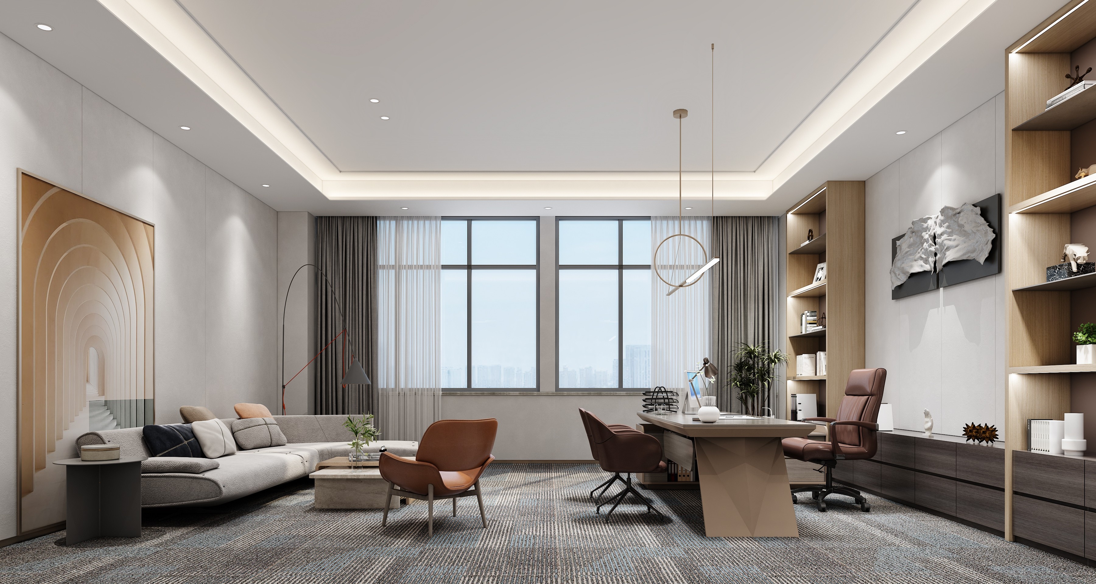 青岛健力源基地综合楼丨中国青岛丨金枫设计-11