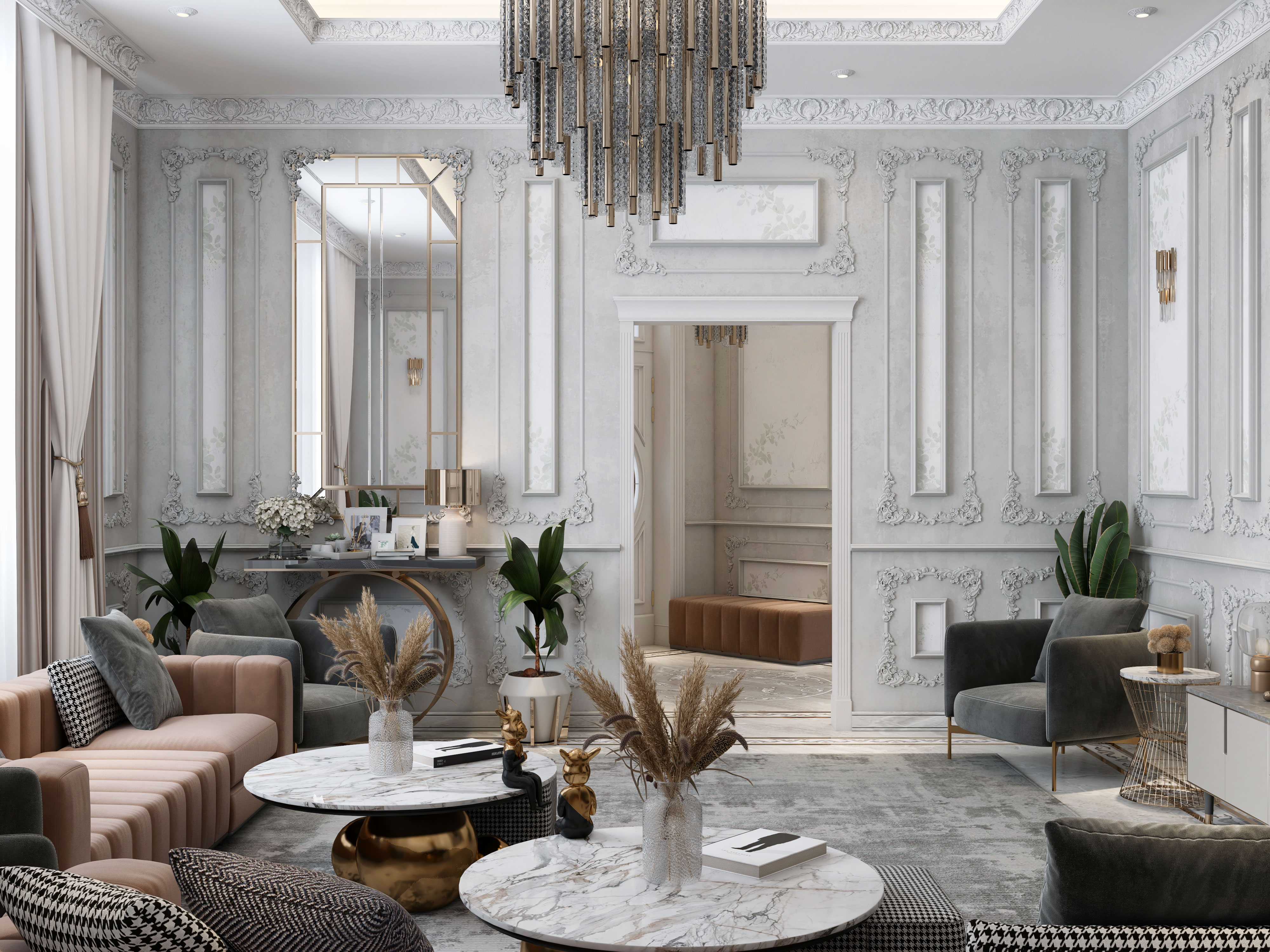 KSA | CLASSIC WOMEN MAJLIS AND ENTRANCE-3