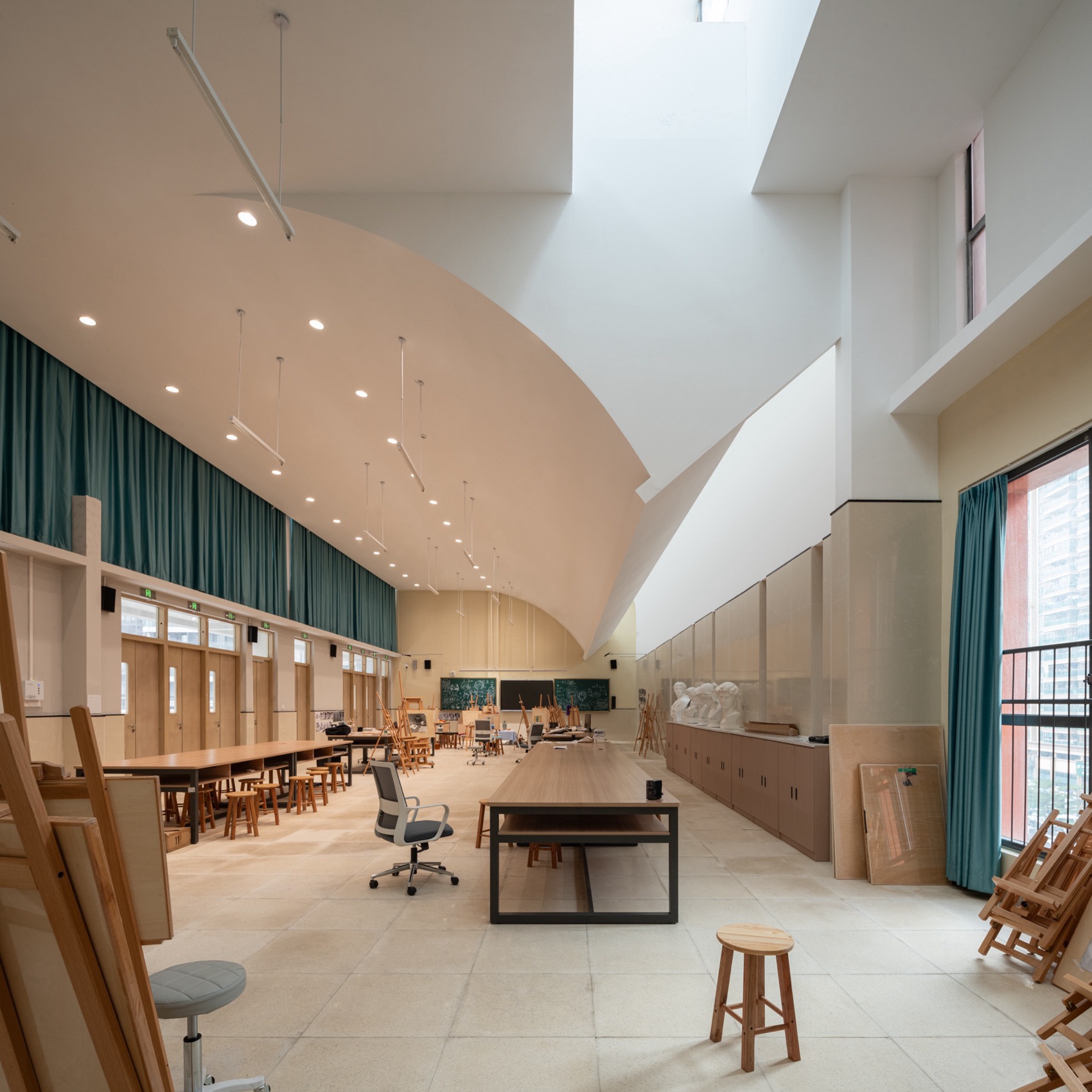 福海中学:高密度立体校园丨中国深圳丨王维仁建筑设计研究室有限公司-93