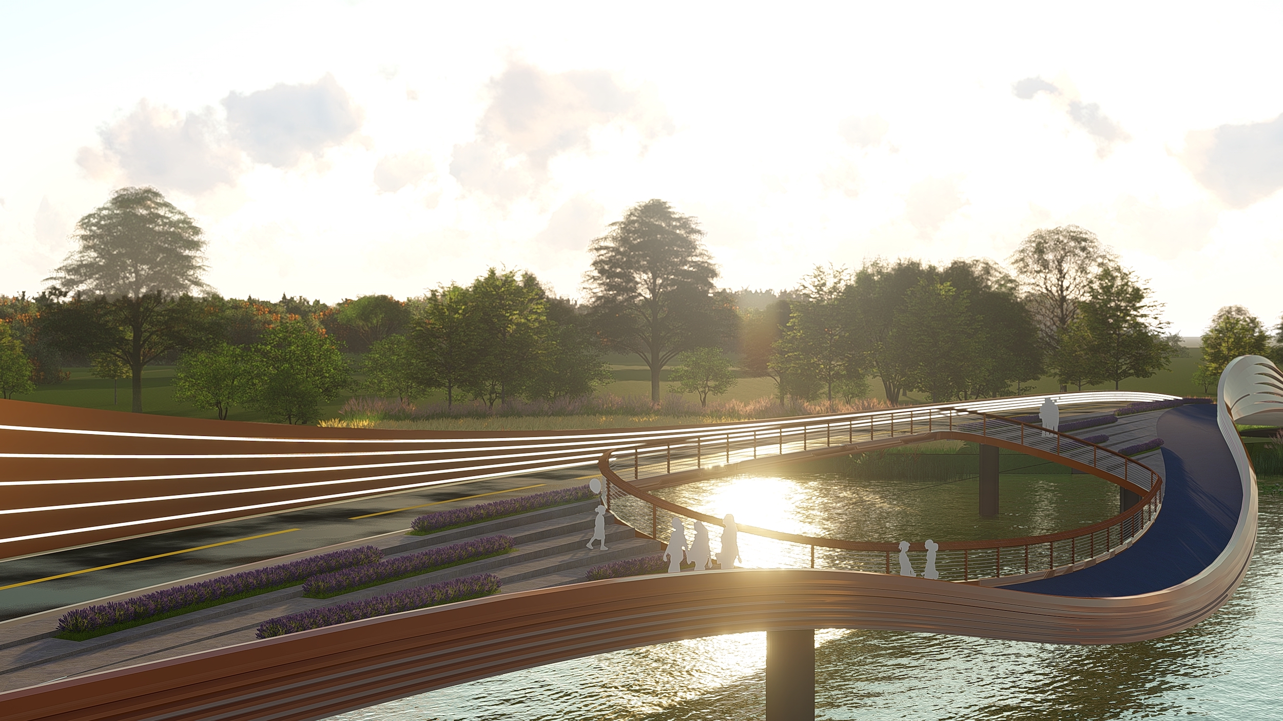 星河明珠湾环湖路景观设计丨中国广东丨希尔景观设计有限公司-69