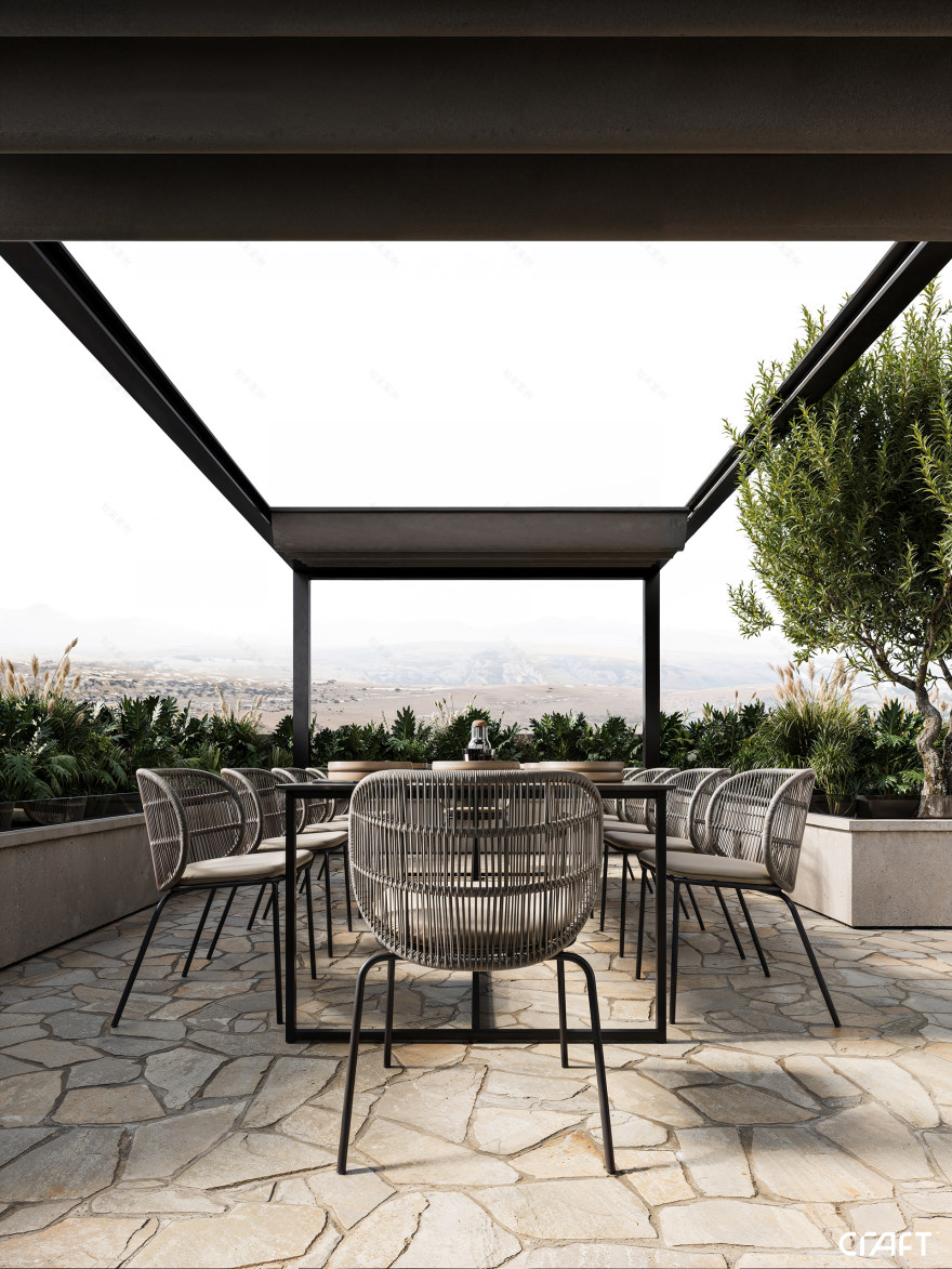 Outdoor Roof Design(户外屋顶设计)丨阿联酋迪拜-19