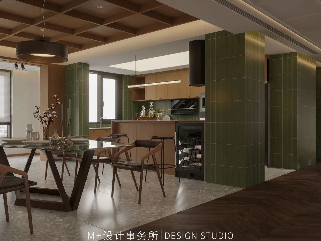 500㎡日式原木风丨中国长沙丨长沙美加空间创意设计事务所-36