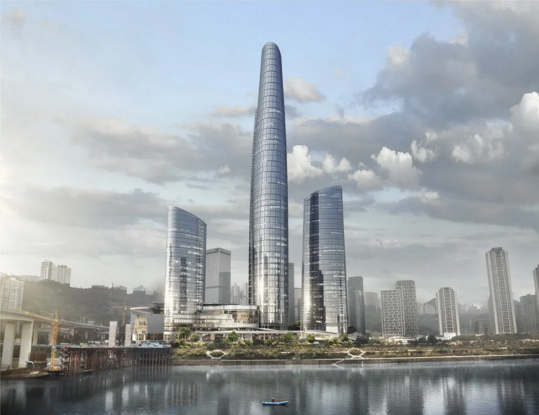 重庆陆海国际中心丨中国重庆丨KPF,Gensler,Woods Bagot 等-9