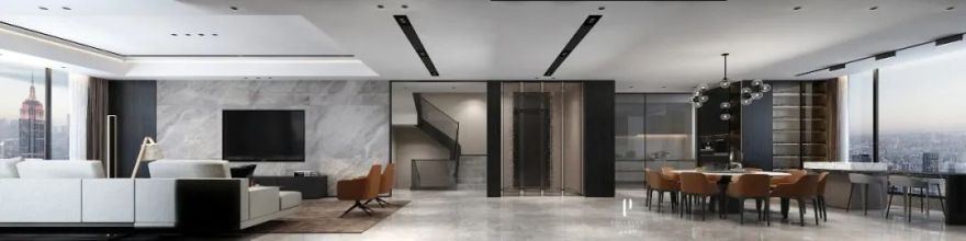 武汉品承设计 || 红莲湖度假别墅 || 现代轻奢-153