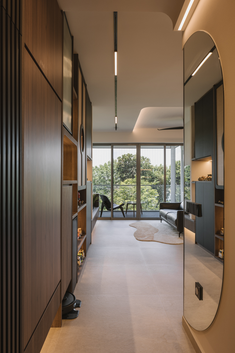 Waterfront Key  3卧室+1书房公寓室内设计丨新加坡丨The Interior Lab-9