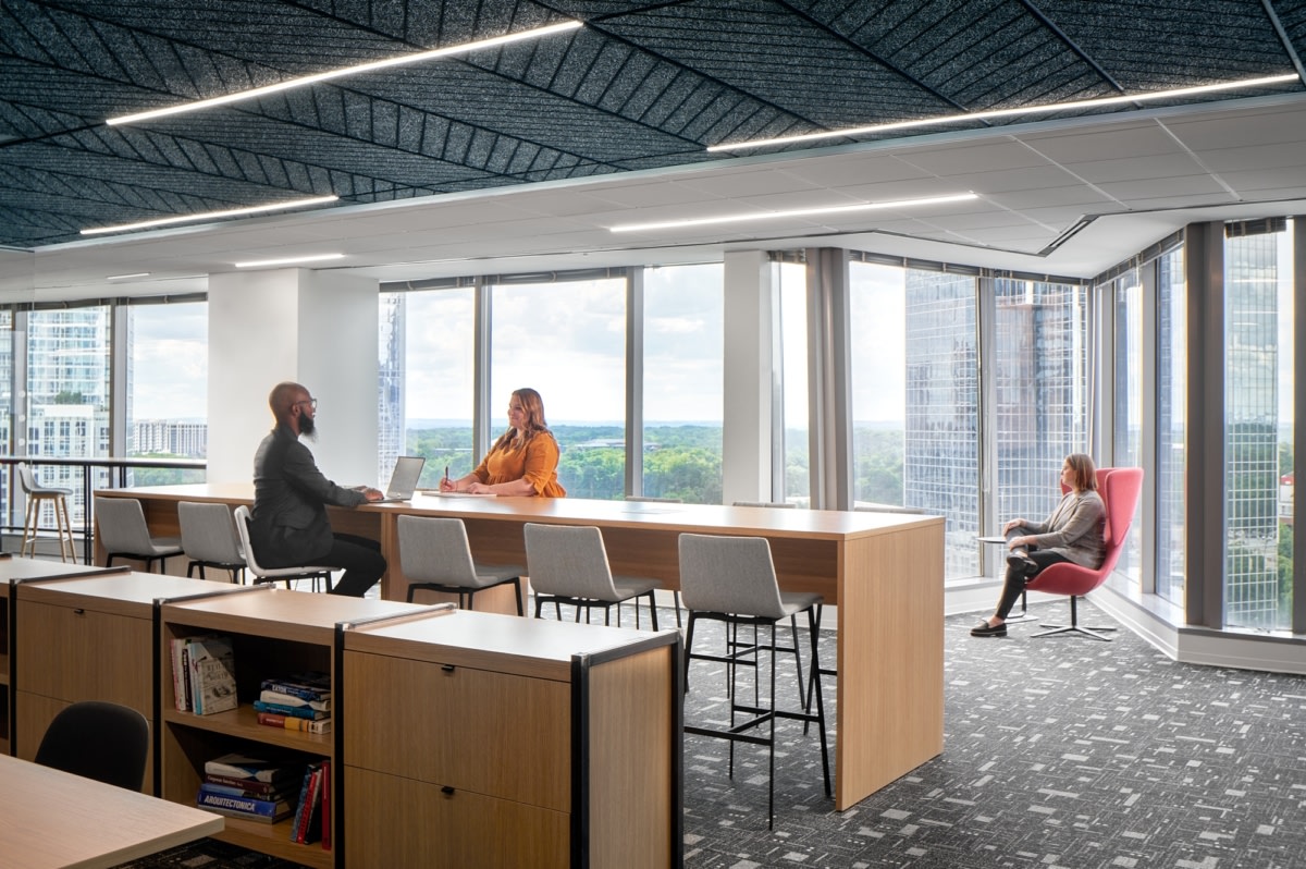 JLL 办公室改造丨美国亚特兰大丨ASD|SKY-29