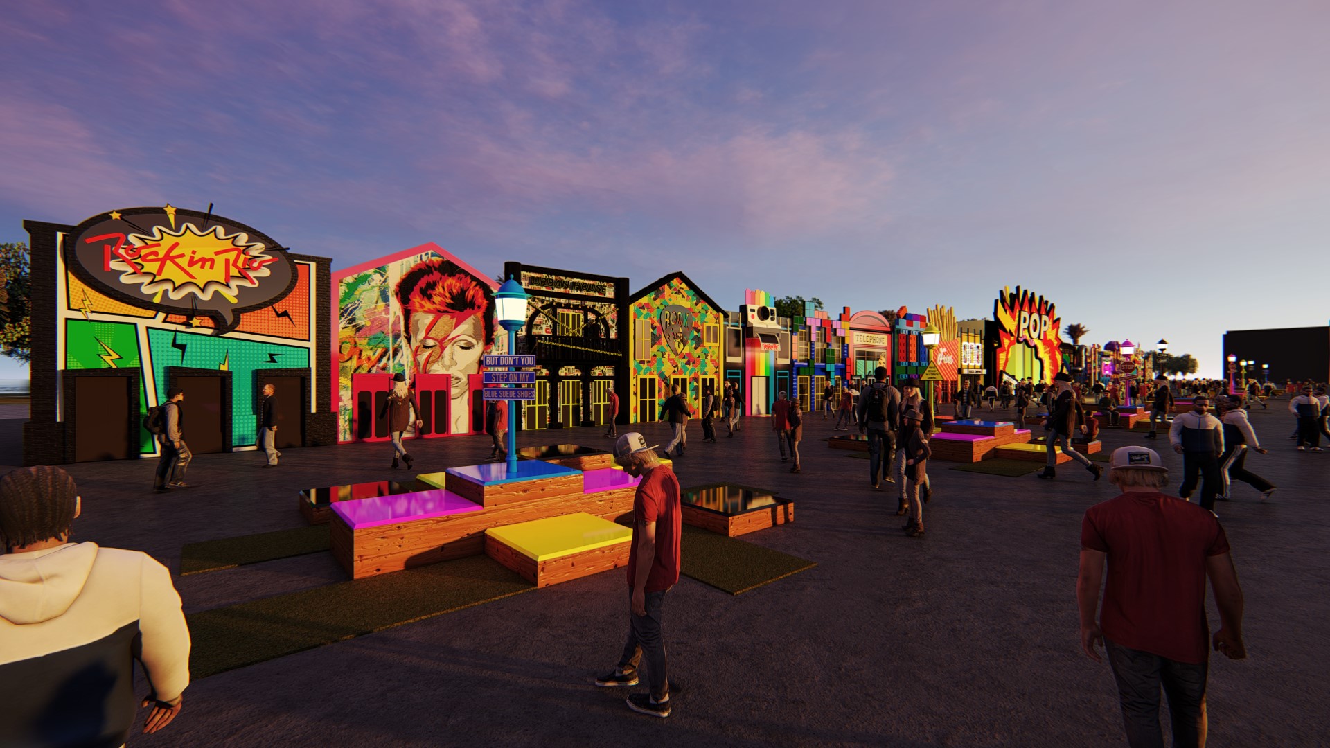 里约摇滚 主题别墅丨Da20 Cenografia-6