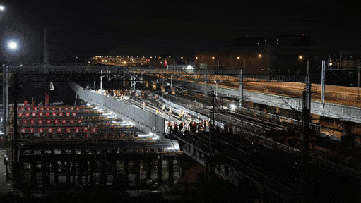 快、稳、准，国内首次运用AI辅助铁路换梁-50