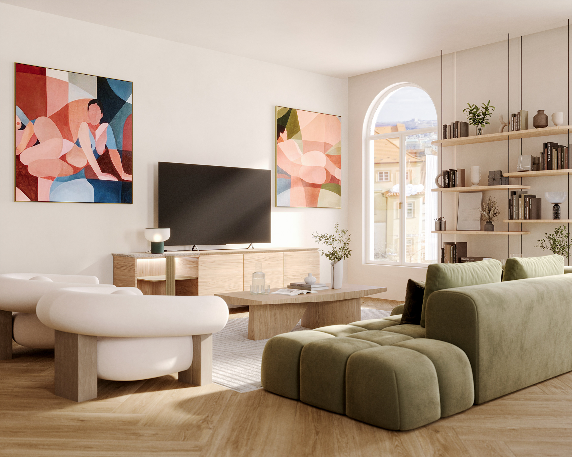 桃屋；蜜桃屋（这里桃屋表意更简洁，如果结合具体语境有更合适译法，需根据情况调整） 丨BLOOM 3D STUDIO-7