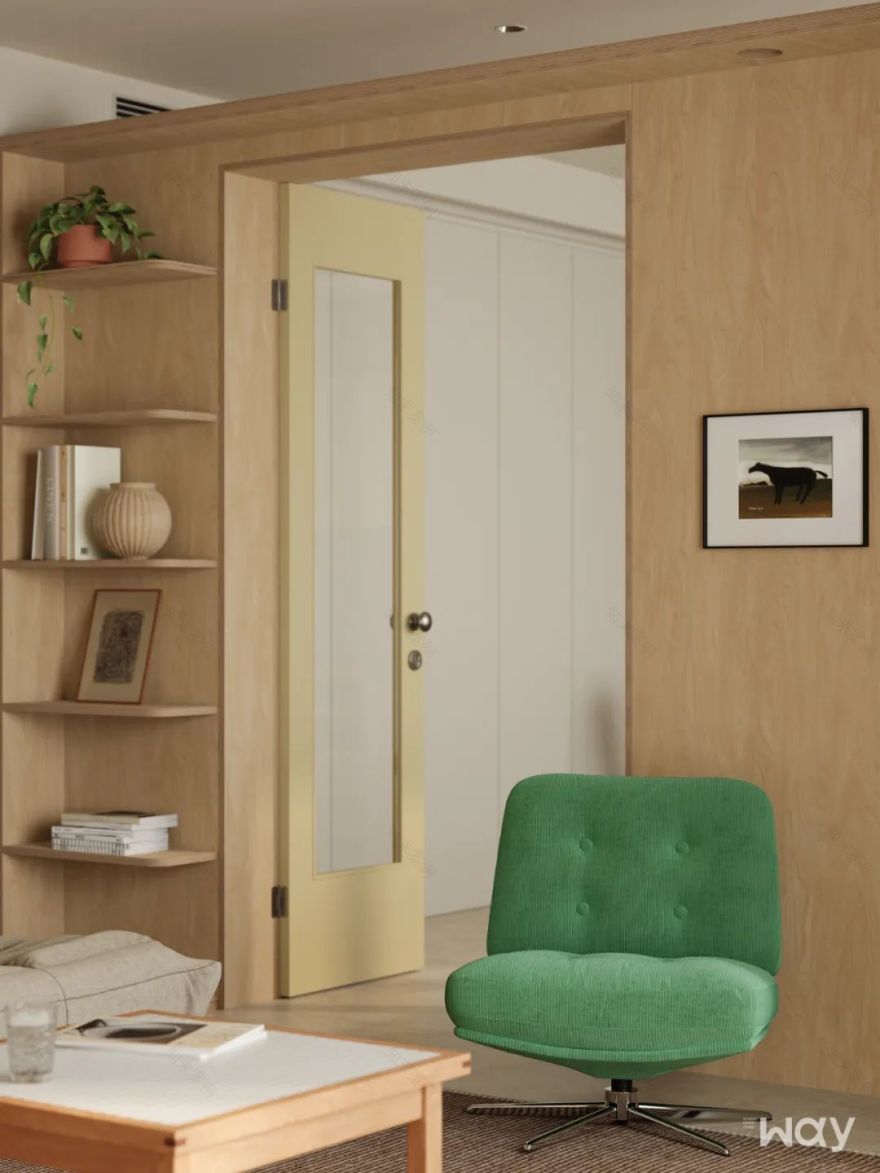 新作 · Mewtopia:66m² 人与猫的共享空间丨未止工作室-28