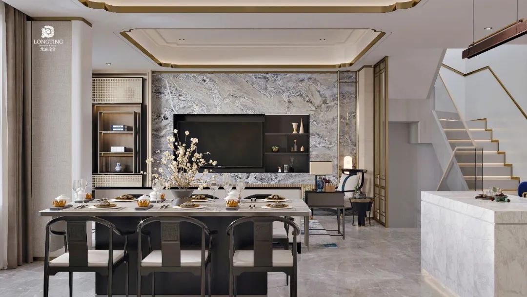 西山宸院轻奢新中式排屋——华枝春满，天心月圆-36